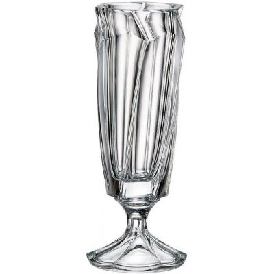 CRYSTALITE BOHEMIA KŘISTÁLOVÁ VÁZA BOHEMIA MACAO 400 MM – Hledejceny.cz