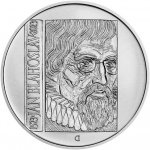 Česká mincovna Stříbrná mince 200 Kč Jan Blahoslav stand 13 g – Zboží Mobilmania