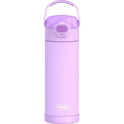 Thermos FUNtainer Dětská termoska s hydratačním uzávěrem 470 ml neonově fialová – Zboží Dáma