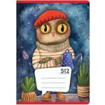 JUNIOR Sešit A5 linkovaný 512 s 2 pomoc. linkami myšky – Zboží Dáma JUNIOR Sešit A5 linkovaný 512 s 2 pomoc. linkami myšky – Zboží Dáma