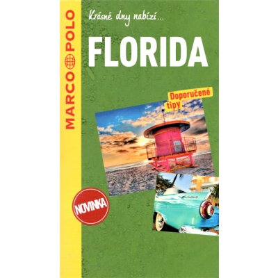 Florida průvodce na spirále s mapou MD