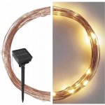 Vánoční světýlka 120 LED slzičky solární měděná 12m teplá bílá časovač EMOS – Hledejceny.cz