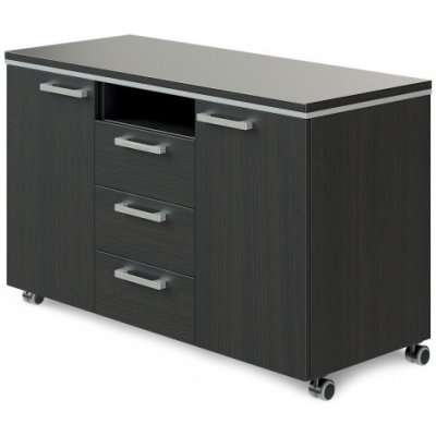 TopOffice Premium mobilní 120 x 50,4 cm wenge – Hledejceny.cz