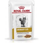 Royal Canin Veterinary Health Nutrition Cat Urinary S/O Moderate Calorie 12 x 85 g – Zboží Mobilmania