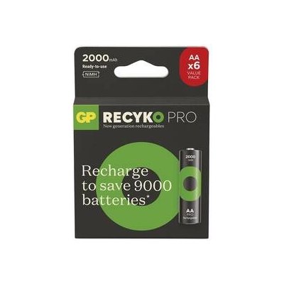 GP ReCyko Pro AA 6 ks B2620V – Zbozi.Blesk.cz