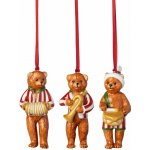 Nostalgic Ornaments vánoční závěsné ozdoby medvídci, 3 ks, Villeroy & Boch – Hledejceny.cz