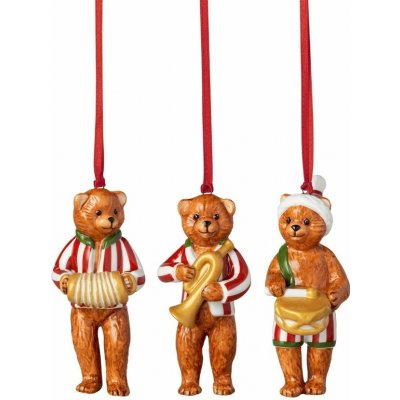 Nostalgic Ornaments vánoční závěsné ozdoby medvídci, 3 ks, Villeroy & Boch – Hledejceny.cz