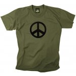 Rothco triko PEACE zelená – Hledejceny.cz