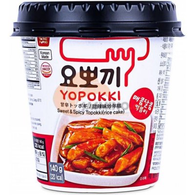 YOPOKKI Instantní rýžové těsto sladkopalivá omáčka 140 g – Zboží Dáma