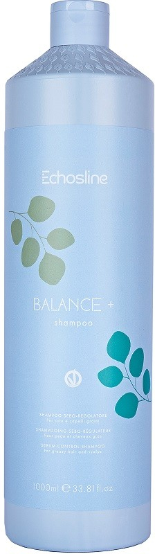 Echosline Balance+ šampon pro redukci mazu 1000 ml