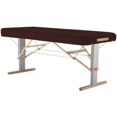 Clap Tzu Linea Physio Přenosné elektrické masážní lehátko Barva: PU čokoládová chocolate , Doplňky: akumulátorové napájení, Rozměry: 192 x 65 cm od 192 x 65 cm 29 kg 13 barev