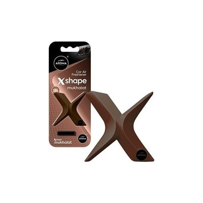 Aroma car X shape 8g Black . Mukhalat – Hledejceny.cz