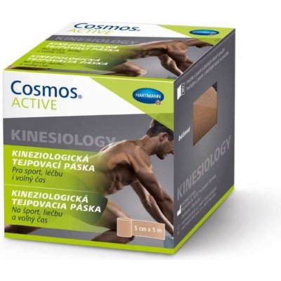 HARTMANN Kineziologická tejpovací páska Cosmos ACTIVE béžová 5 cm × 5 m – Zboží Mobilmania