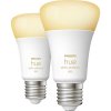 Žárovka Philips Hue BT LED žárovka E27 9.5W teplá bílá 2ks chytrá LED žárovka 806 lm 2200-6500 K stmívatelná