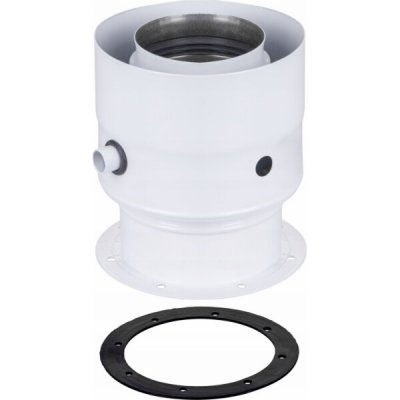 Spiroflex 60/100-80/125 T adaptér bílý – Hledejceny.cz