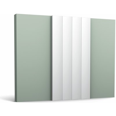 Orac Decor dekorační prvek Bílá W114 200x25x1,5cm – Zboží Mobilmania