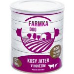 Sokol Falco Farmka Dog kusy jater v hovězím 400 g – Sleviste.cz