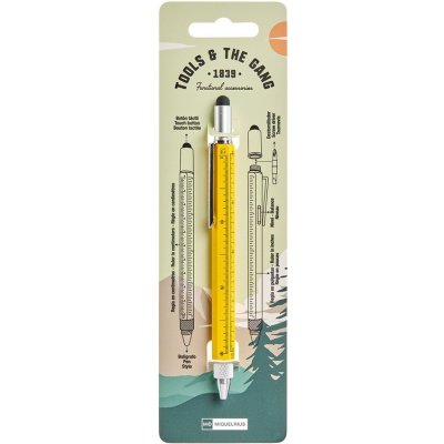 Miquelrius multifunkční pero 5 v 1 - žluté – Sleviste.cz