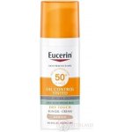 Eucerin Oil Control ochranný krémový gel na opalování na obličej SPF50+ středně tmavý 50 ml – Zboží Dáma