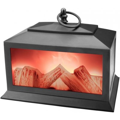 EXTOL LIGHT Krb s plápolajícím ohněm LED 22 x 20 x 14 cm 43404 – Hledejceny.cz