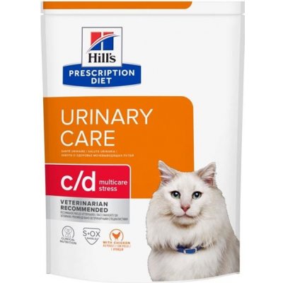 Hill's Prescription Diet C/D Dry Urinary Stress kuře 1,5 kg