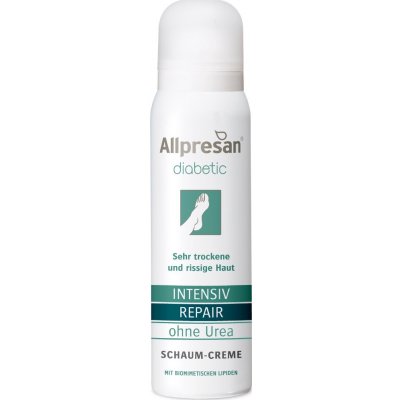 Allpresan Diabetic Intensive Repair Krémová pěna bez urey 125 ml – Zboží Mobilmania