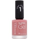 Rimmel London Gelový lak na nehty Super Gel 035 Pop Princess Pink 12 ml – Zboží Dáma