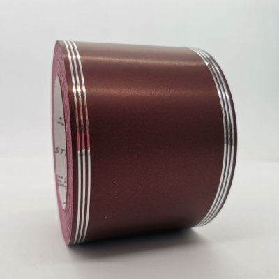 Smuteční stuha 3 pruhy - 8cm/50y - bordo stříbrné pruhy - ST3922 – Hledejceny.cz