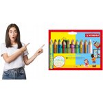 Stabilo woody 3v1 duo dvojfarebná tuha 10 ks sada so strúhadlom – Sleviste.cz