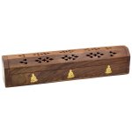 Sattva Dřevěný box stojan na vonnou tyčinku Buddha – Hledejceny.cz