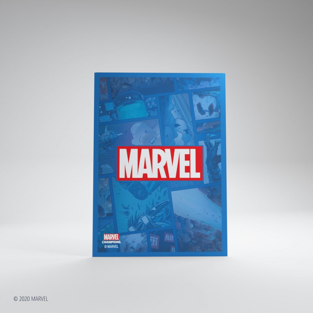 Gamegenic Marvel Champions Art Obaly Marvel Blue (50 ks) | Srovnanicen.cz