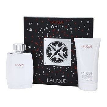 Lalique White EDT 125 ml + sprchový gel 150 ml dárková sada