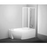 RAVAK VSK2 ROSA 160 R sklo transparent white 76P90100Z1 – Zboží Dáma