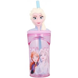 Stor plastový 3D pohár s figurkou Disney Frozen 51066 360 ml