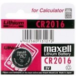 MAXELL Lithium CR2016 5ks 0283 – Hledejceny.cz