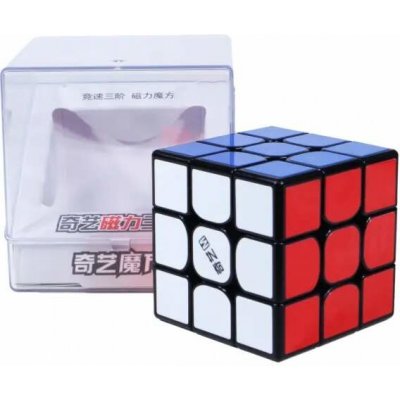 Kostka 3x3x3 QiYi MS Magnetic černá – Zboží Dáma