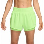 Nike dámské tenisové kraťasy Dri-Fit One 2-in-1 barely volt/reflective silver zelený – Hledejceny.cz