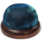 Jehelníček s dřevěnou podložkou 7cm 857306 - více barev Barva: 02 tyrkys – Zboží Dáma
