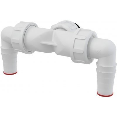 Alcadrain Kolínko dvojité G1/17-23 se zpětnými klapkami – Hledejceny.cz