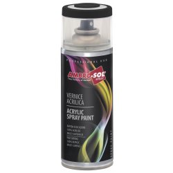 Ambro-Sol víceúčelová akrylová barva ve spreji Multipurpose Acrylic Paint 400 ml RAL 9005 černá saténová