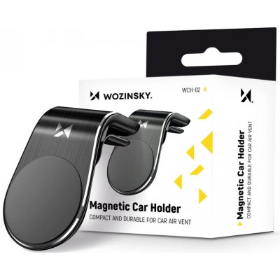 WOZINSKY 143905 WOZINSKY WCH-02 Magnetický držák na mobil do ventilace auta černý – Zboží Živě