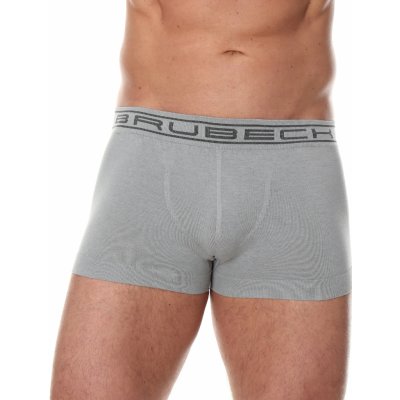 Brubeck boxerky BX 10130 shortbox grey šedé