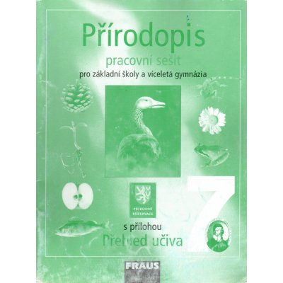 Přírodopis 7.r. ZŠ a víceletá gymnázia-Pracovní sešit - Čabradová,Hasch,Sejpka,Vaněčková