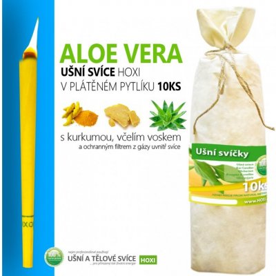 Hoxi Ušní svíčky aloe vera – Zboží Dáma