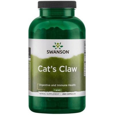 Swanson Cat's Claw Kočičí Dráp 500 mg 250 kapslí
