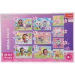 Trefl 10v1 Ve světě Gabby/Universal Gabby´s – Zboží Mobilmania