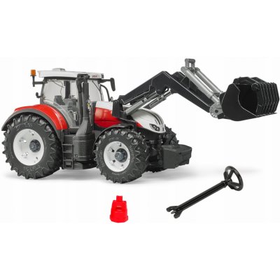 Bruder Traktor Steyr 6300 Terrus CVT s čelním nakladačem – Zbozi.Blesk.cz