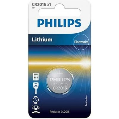 Philips CR2016 1ks CR2016/01B – Zboží Mobilmania