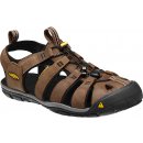 Keen Clearwater Cnx Leather M sandály KEN12010794 dark earth black