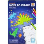 Tiger Tribe How to Draw Dinosaurs – Hledejceny.cz